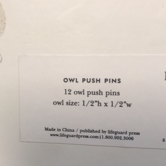 Kate Spade push pins twelve pkg - Picture 5 of 6